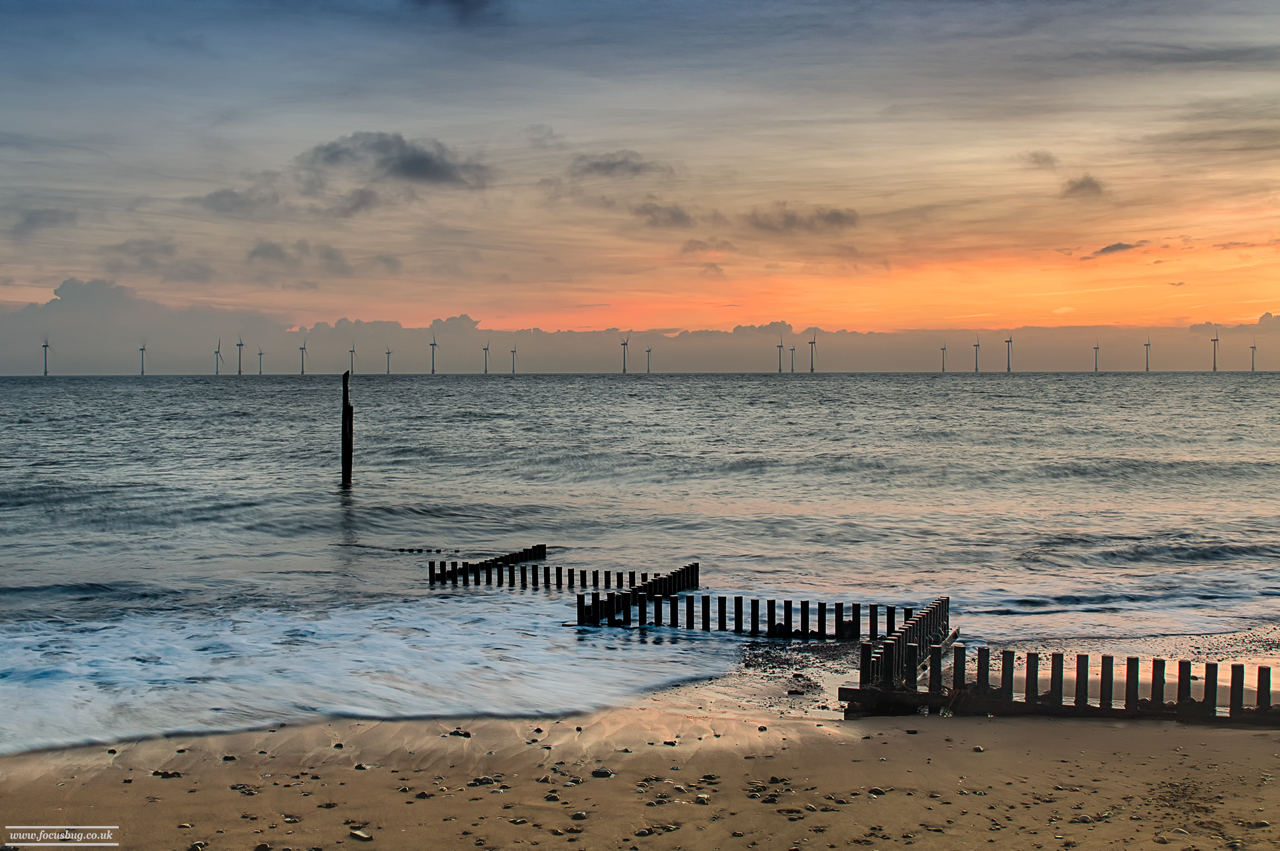 Norfolk Landscape Photography - Caister beach sunrise