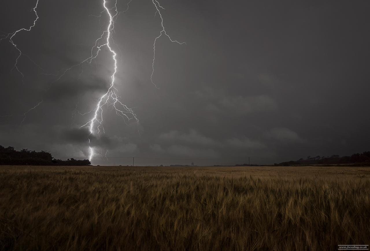 Norfolk Landscape Photography - Hungry Hill Storm