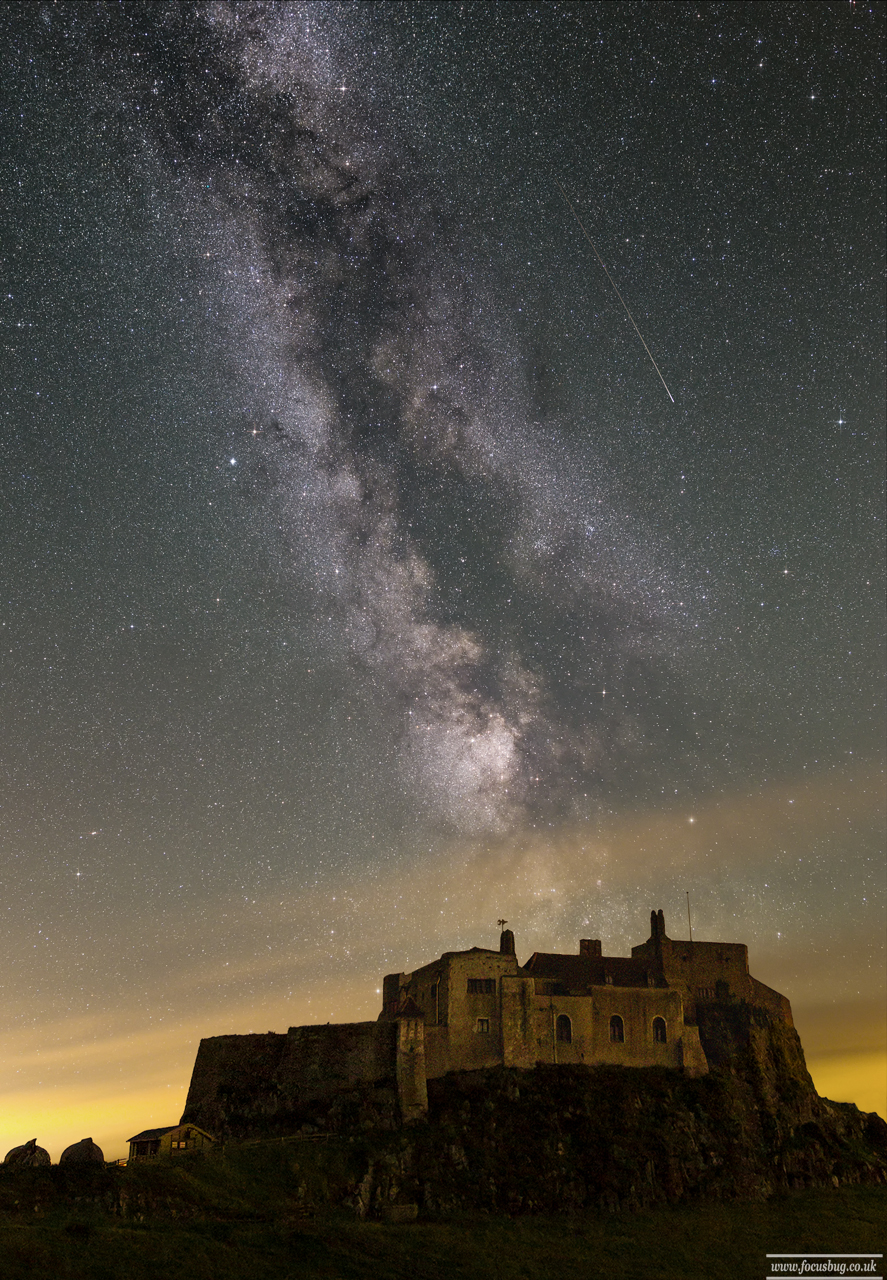 Northumberland Landscape Astro Photography - Lindesfarne Castle