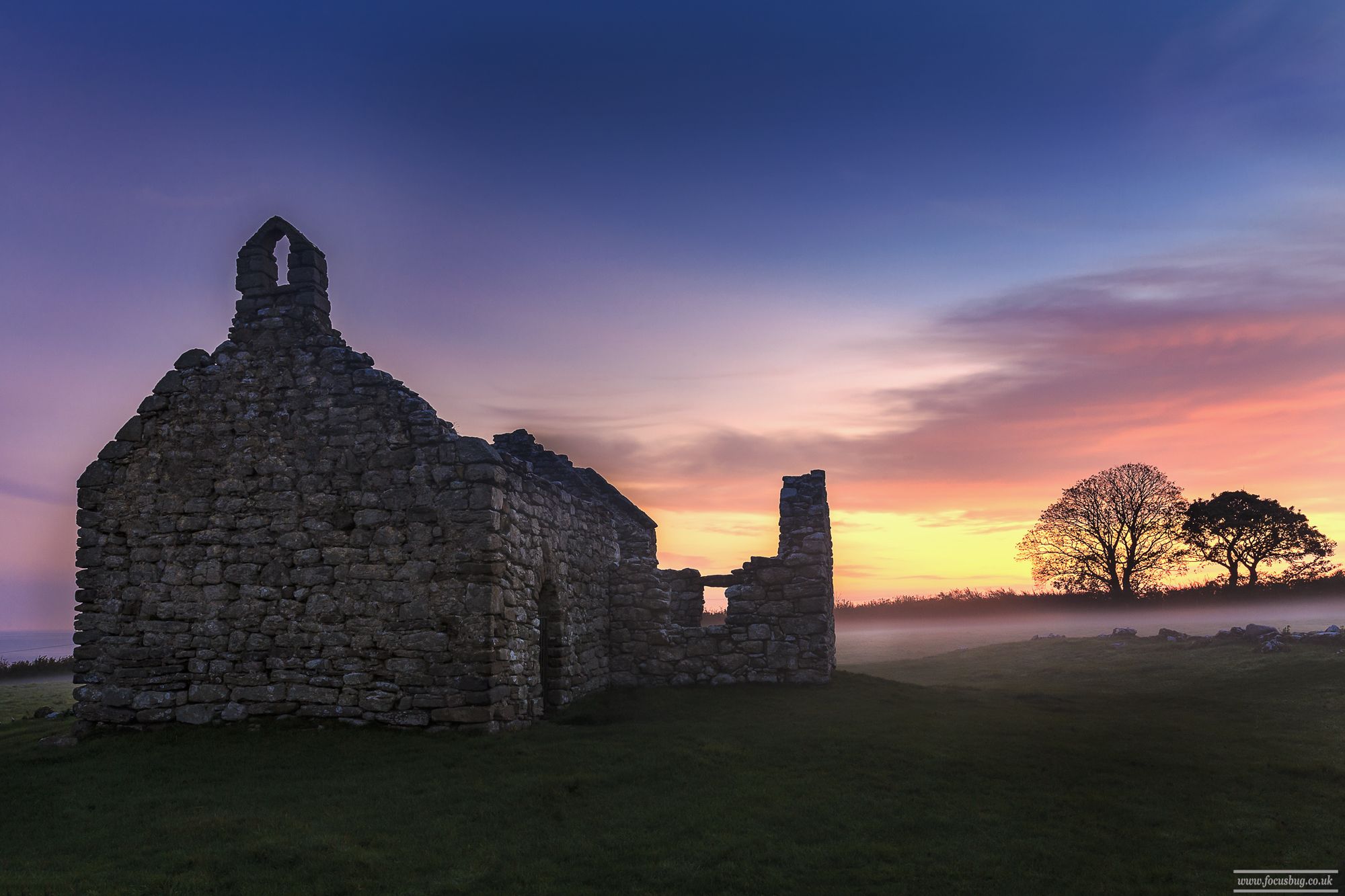 Anglesey Landscape Photography - Lligwy Chapel, Anglesey