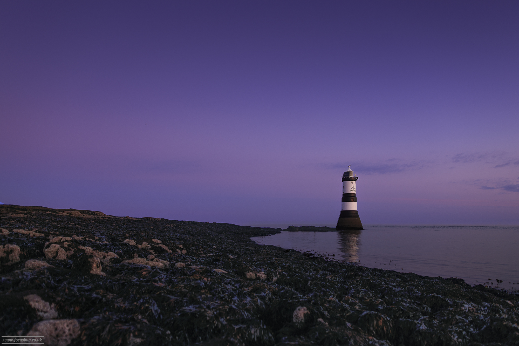 Anglesey Landscape Photography - Trwyn Du Lighthouse Pre Dawn