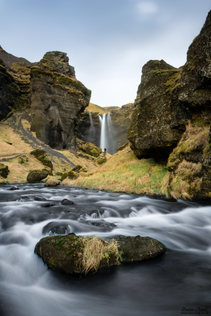 Kvernufoss Waterfall