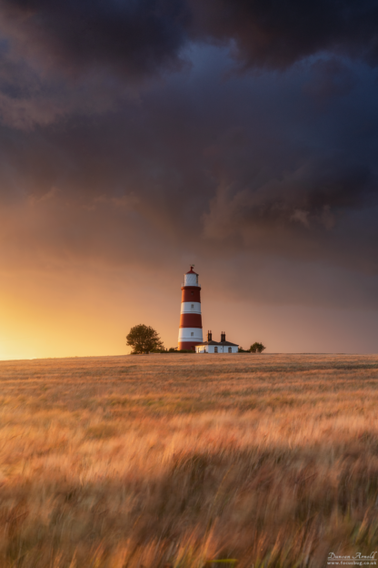 Stormy skies at Happisburgh